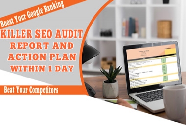 I will provide a Killer SEO audit report and long-term action plan within 1 day