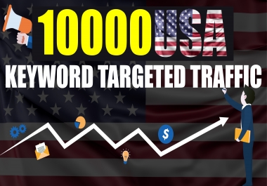 10.000 real USA Visitors to your Website - Keyword Targeted