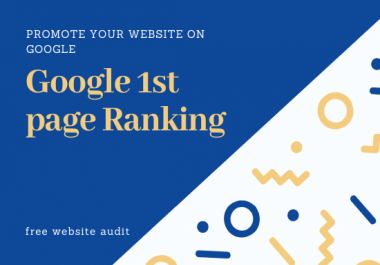Complete SEO for your Web site on google 1st page ranking