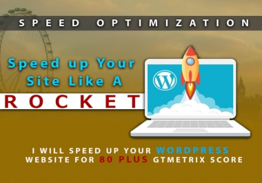 I will increase your website speed on Gtmetrix