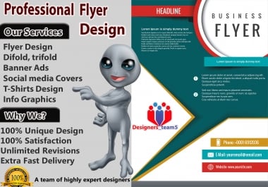 I will do Professional graphics designing for you