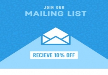 1 will provide 9,000 UK & USA Targeted / Niche Mailing List