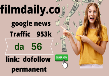Do guest post filmdaily.co 938k Traffic