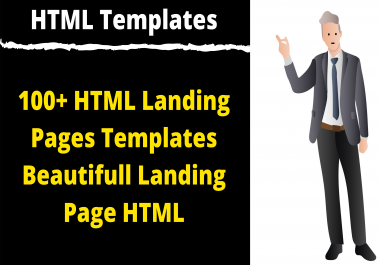 100+ HTML Landing Pages Templates Beautiful Landing Page HTML
