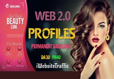 80 High PR Authority Profiles,  Exclusive Seo Backlinks To Build Trust