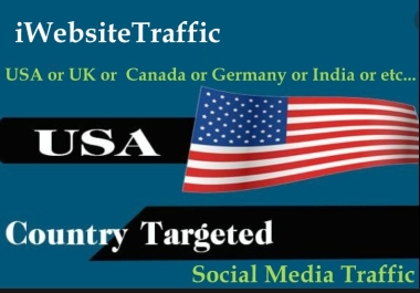 We send 8k-22k-44k usa uk canada germany india social media traffic