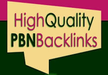 Create 15 High Quality Homepage PBN Backlinks
