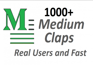 Get set you 1000+ Medium Claps on your Medium Article medium