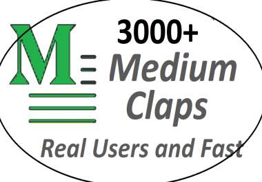 Get set you 3000+ Medium Claps on your Medium Article medium