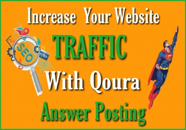 I Will Provide 35 High Quality Quara Answer For Target Traffic