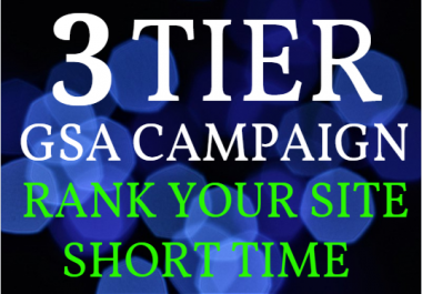 Provide 100k+ GSA Backlinks from Tier1,  Tier2 and Tier 3