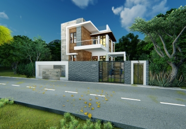 I will 3d design your house or building