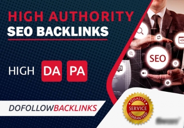 I will provide 100 article high authority backlinks with ping