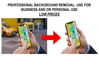 REMOVE BACKGROUND OF ANY 5 IMAGES