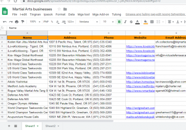 I will do contact list for your email marketing