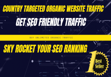 10k SEO friendly Traffic from any country and source for 20 days