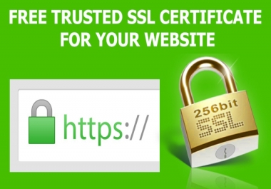 I will install free SSL certificate on cPanel or Plesk