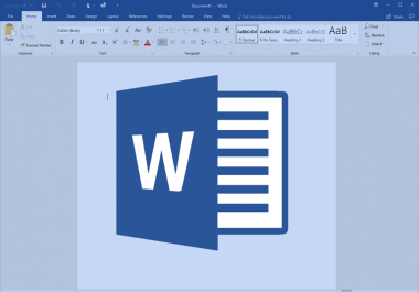 Data entry any type off data in ms-word