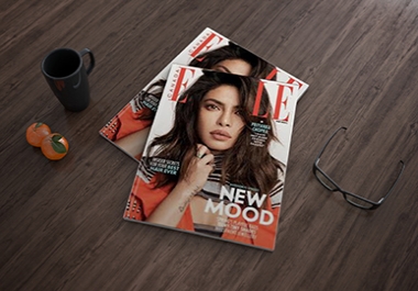 i will create 5 mock ups for magazine cover