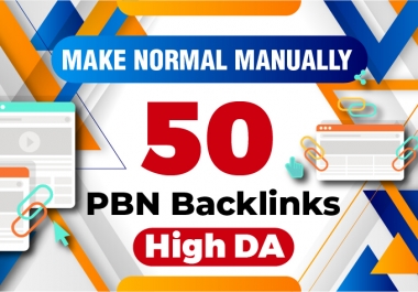 Get Powerful Manually 50 PBN Permanent Unique Domains