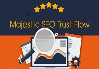 I will increase majestic trust flow upto 30 with white hat SEO backlinks
