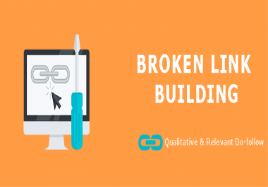 I will do broken link building through outreaching