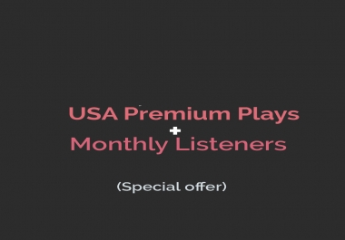 Sp0tify Premium Streams + Monthly Listeners