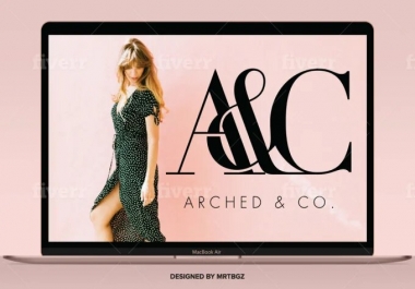 i will create a luxury logo for you