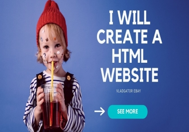 build simple professional HTML website one or multi page