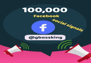 100,000 TOP 1 Social Network Signals / Bookmarks / Backlinks / Help To Website Traffic Google Rank
