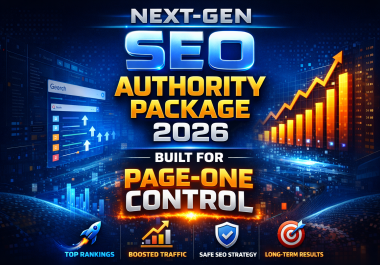 Next-Gen SEO Authority Package 2026 - Built for Page-One Control