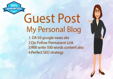 I will provide guest post on my google news site Alltheragefaces. com