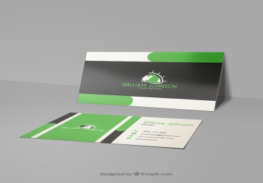 I will design creative and unique business card double sided