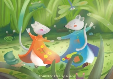 I will illustrate an awesome book