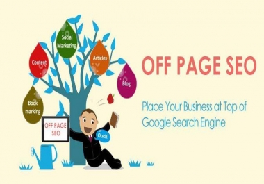 i will do Off-page Seo service High Quality Work