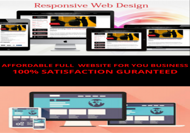 I will create a website that attracts more customers for business