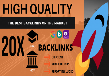 SKYROCKET your Rankings with 20X. EDU /. GOV Backlinks