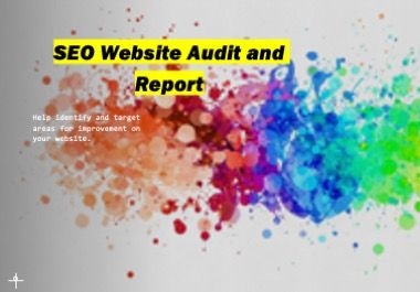 SEO Website Audit,  Crawl and Report