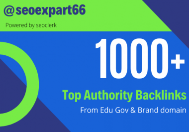 1000+ Top Quality Backlinks Pack In one service