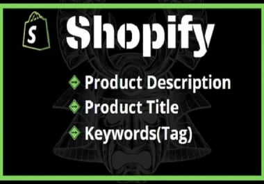 write 40 product description,  SEO Title and keywords