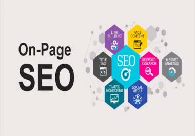 do onpage SEO and technical optimization of wordpress site