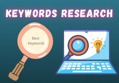 I will find best keywords for your website