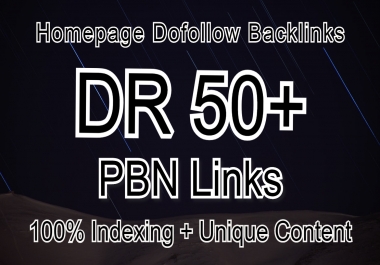 I'll provide you high authority DR 50+ PBN backlink