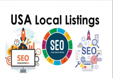 I will do 350 USA local citations local listings local seo