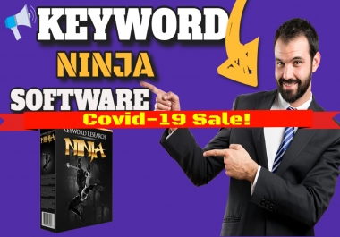 Keyword Ninja Software high searched keywords Covid-19 Sale