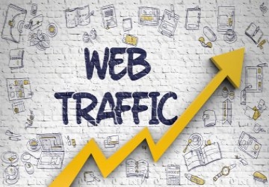 Drive real organic web traffic to your website/blog to boast your Google and Alexa ranking to