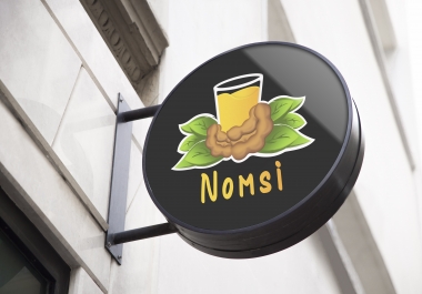 I will make a logo for your drink company and food