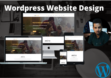 I will design fast loading, mobile friendly wordpress website fast