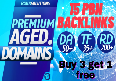 Powerful 15 High PA DA TF HomePage PBN Backlinks - Permanent blog post Quality Links