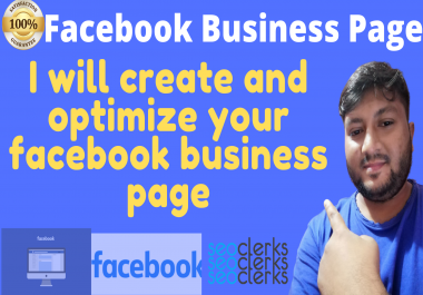 Facebook Business Page create with design